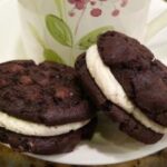 Black and White Espresso Sandwich Cookies