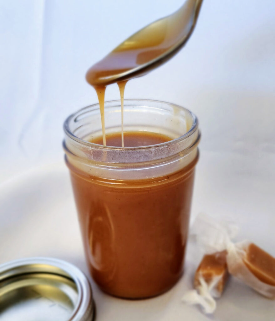 Salted caramel sauce