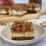 Caramel Apple Cheesecake Cookie Bar