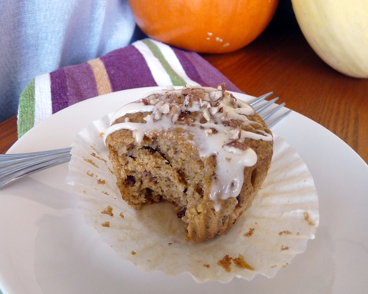 Maple Pecan Double Pumpkin Muffin