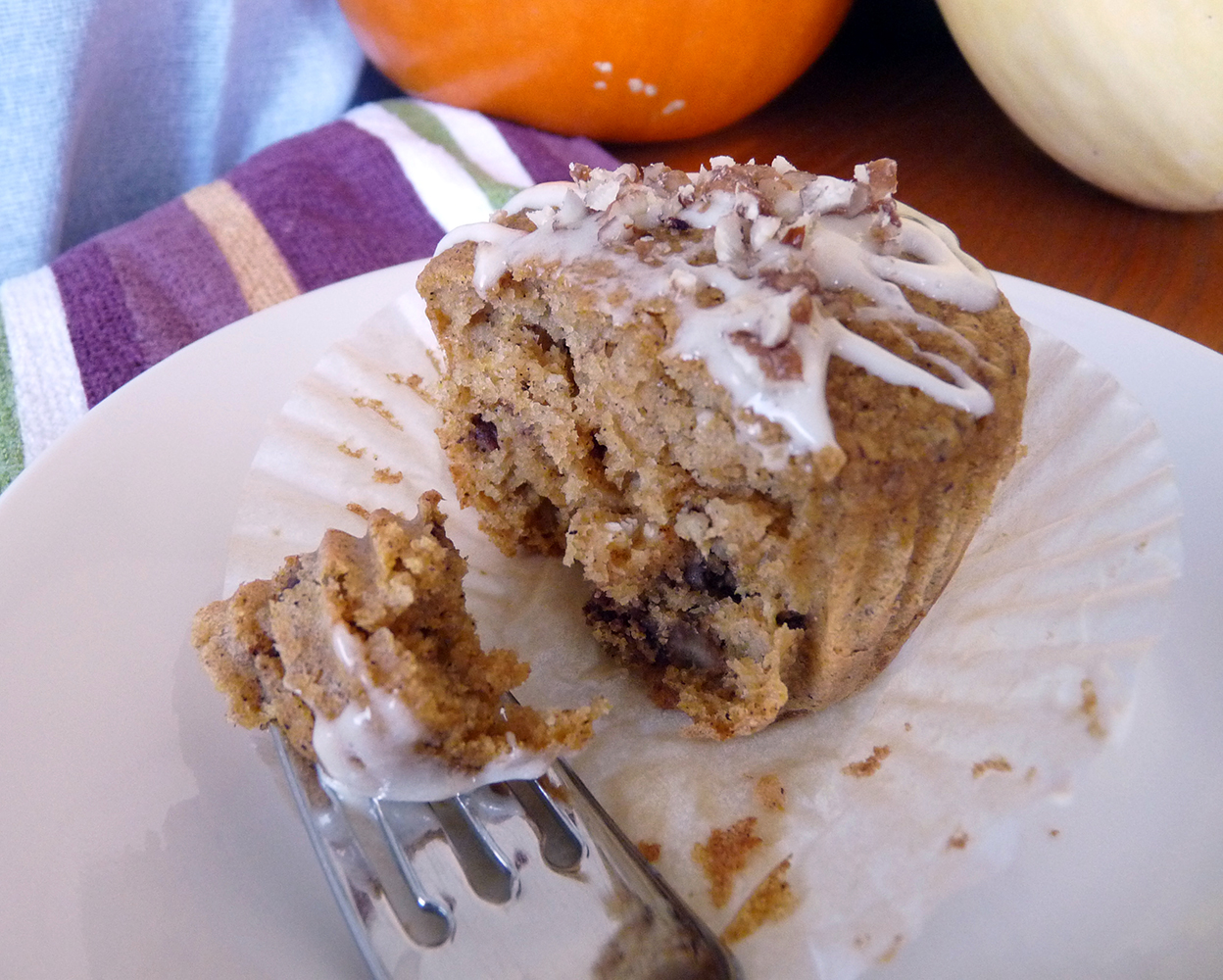 Maple Pecan Double Pumpkin Muffin