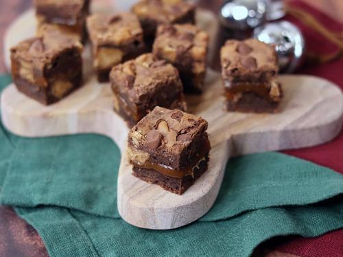 Peanut Butter Caramel Brownies