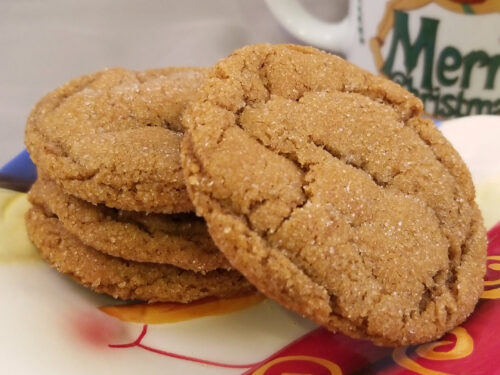 Spiced Molasses Cookies