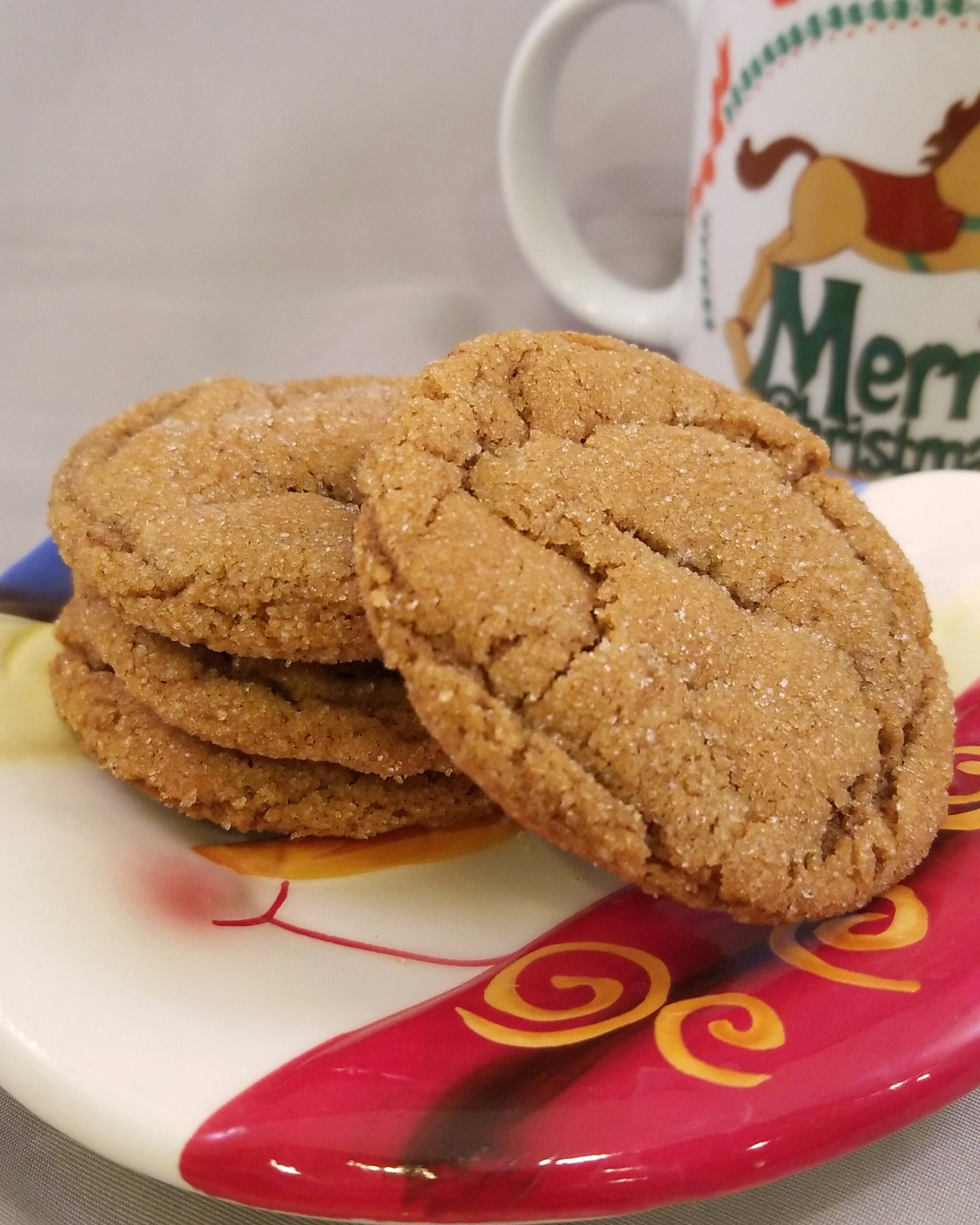 Spiced Molasses Cookies