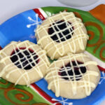 White Chocolate Cranberry Thumbprints