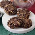Turtle Thumbprints on a snowman shaped serving board