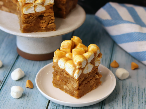 Butterbeer Blondies